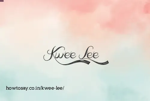 Kwee Lee