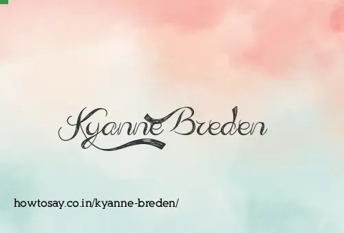 Kyanne Breden