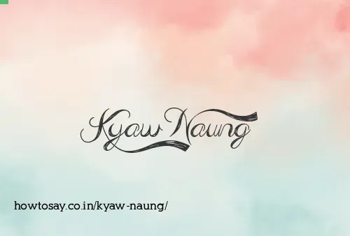 Kyaw Naung