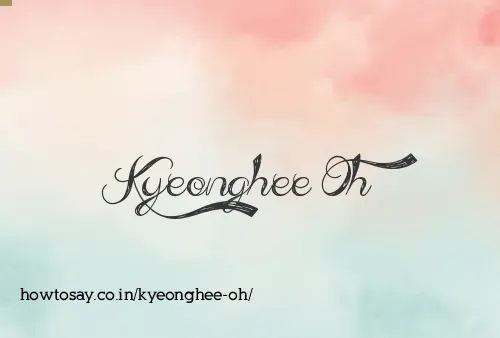 Kyeonghee Oh