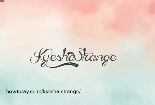 Kyesha Strange