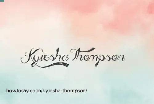 Kyiesha Thompson