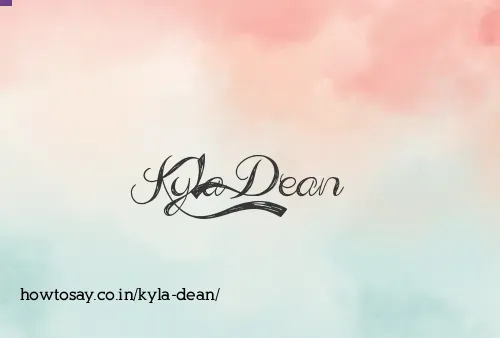 Kyla Dean