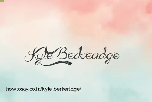 Kyle Berkeridge