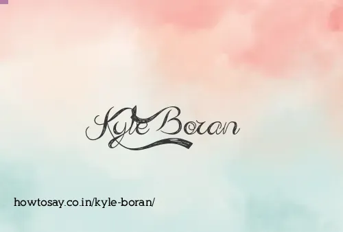 Kyle Boran