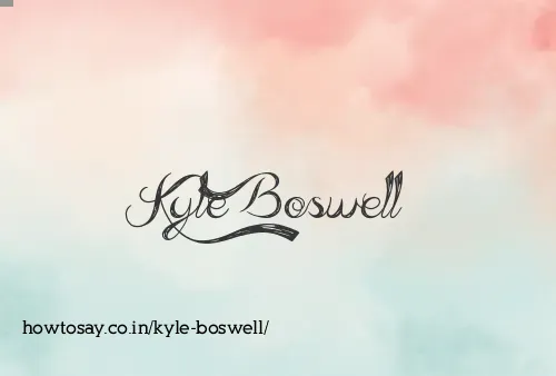 Kyle Boswell