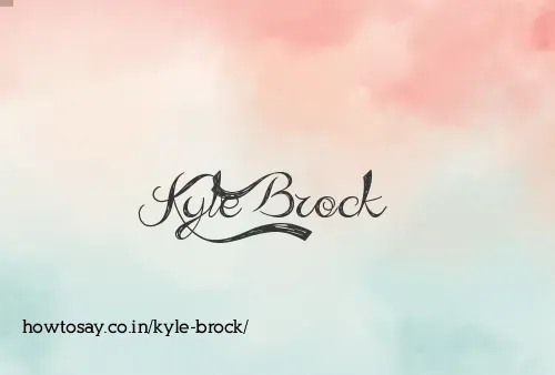 Kyle Brock
