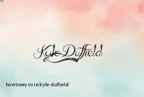 Kyle Duffield