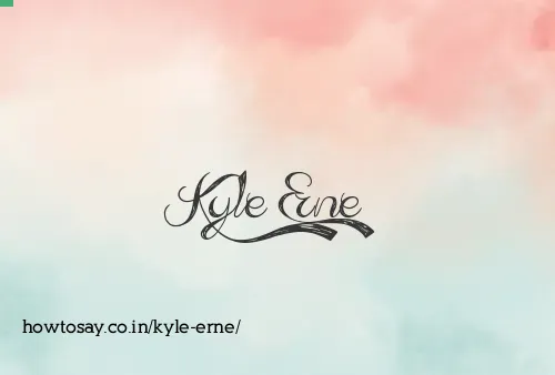 Kyle Erne
