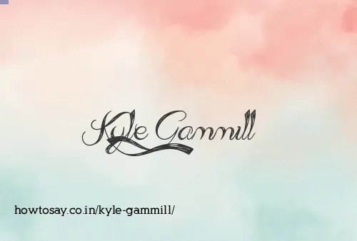 Kyle Gammill