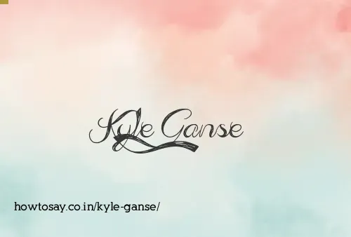 Kyle Ganse