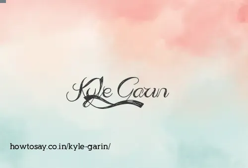 Kyle Garin