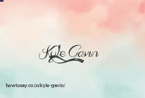 Kyle Gavin