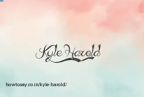 Kyle Harold