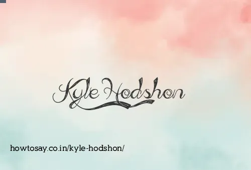 Kyle Hodshon