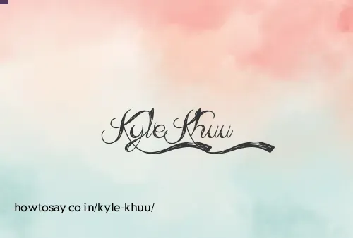 Kyle Khuu