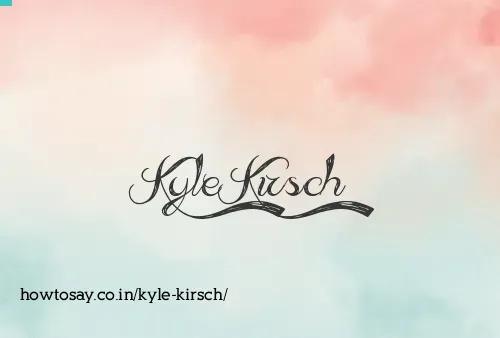 Kyle Kirsch
