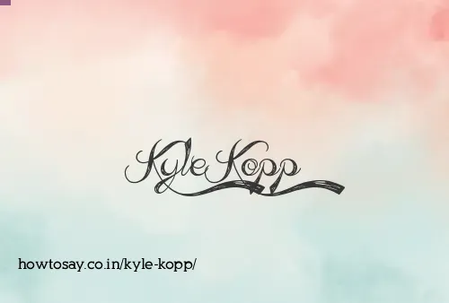 Kyle Kopp