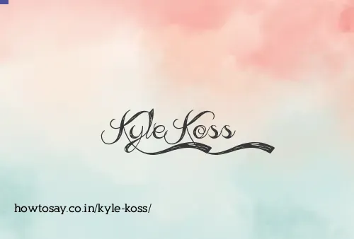 Kyle Koss