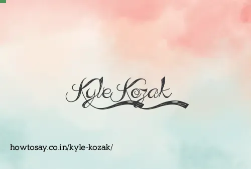 Kyle Kozak