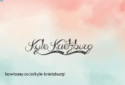 Kyle Krietzburg