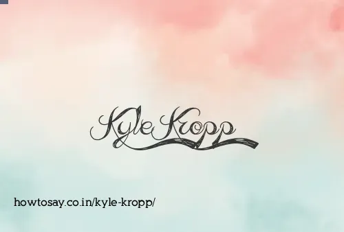 Kyle Kropp