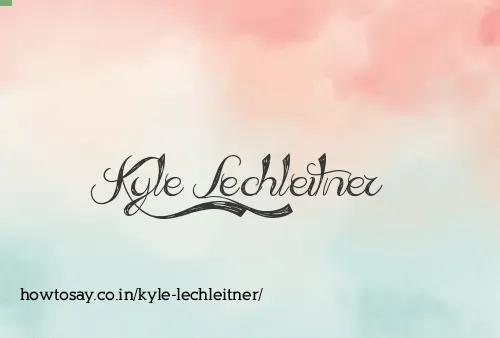 Kyle Lechleitner