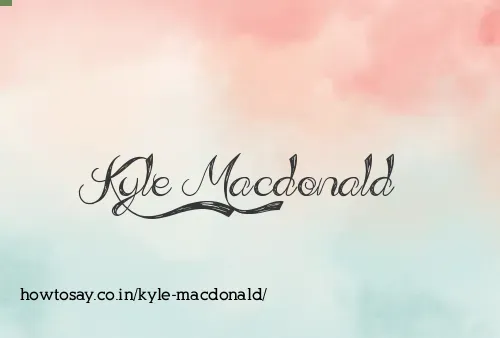 Kyle Macdonald