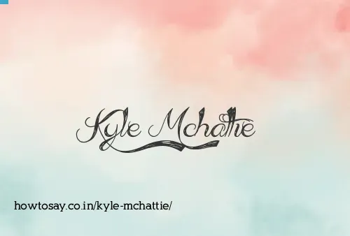 Kyle Mchattie