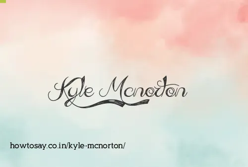 Kyle Mcnorton