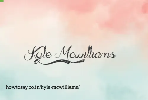 Kyle Mcwilliams