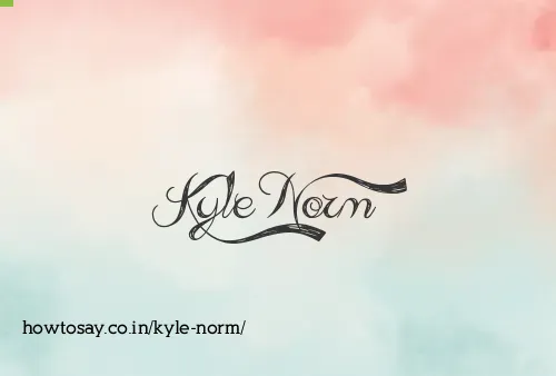 Kyle Norm
