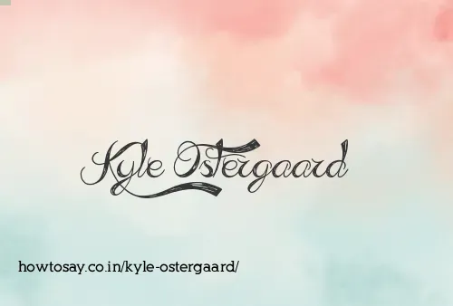 Kyle Ostergaard