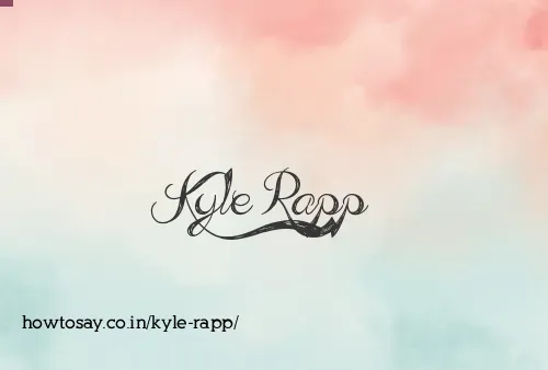 Kyle Rapp