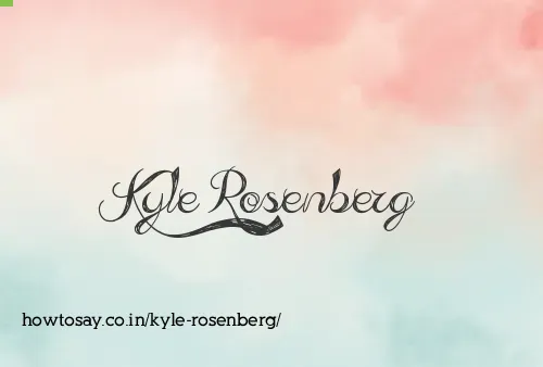 Kyle Rosenberg