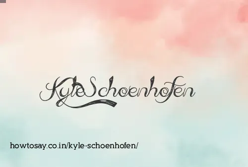 Kyle Schoenhofen