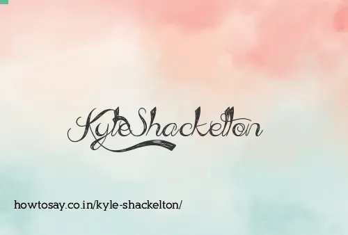 Kyle Shackelton