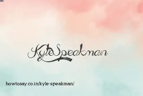 Kyle Speakman