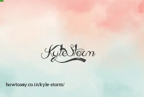 Kyle Storm