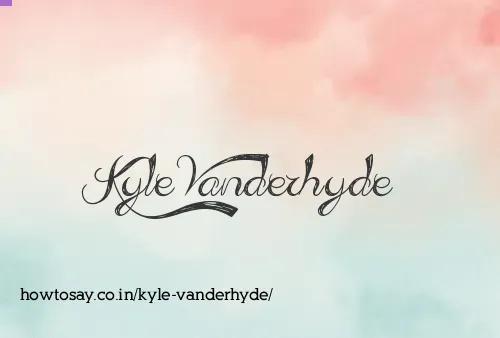Kyle Vanderhyde