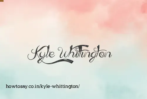 Kyle Whittington