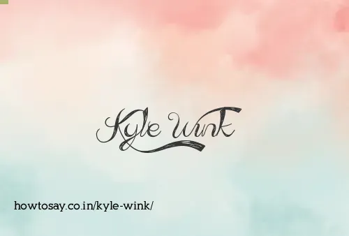 Kyle Wink