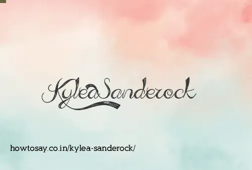 Kylea Sanderock