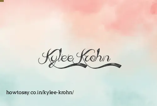 Kylee Krohn