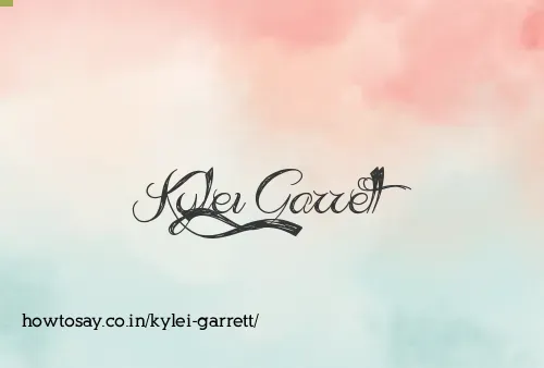 Kylei Garrett