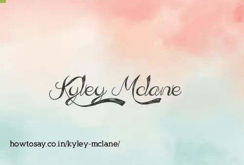 Kyley Mclane