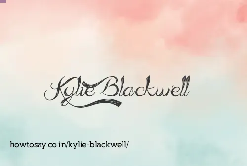 Kylie Blackwell