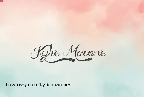Kylie Marone