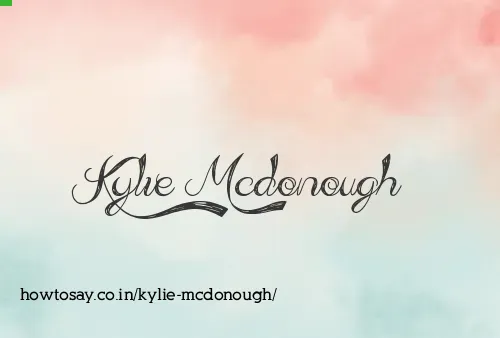 Kylie Mcdonough