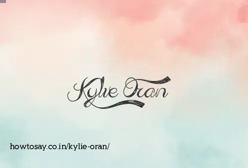 Kylie Oran